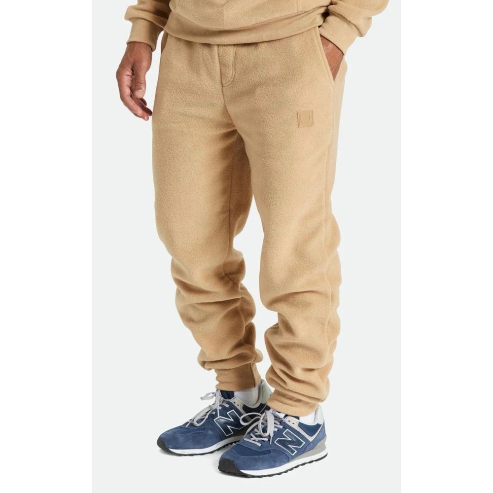 Brixton Mens Blanket Fleece Jogger Color Mojave Size XL